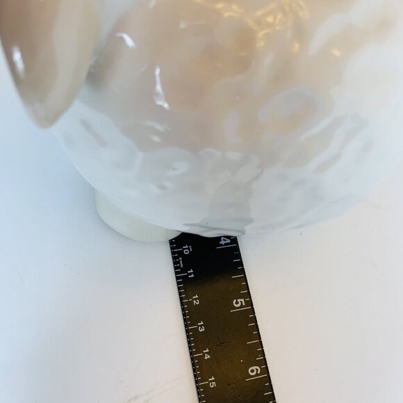 Farmhouse Ceramic Sheep Figurine Cottagecore Rustic Cozy Baby Nursery Gift - Picture 12 of 12